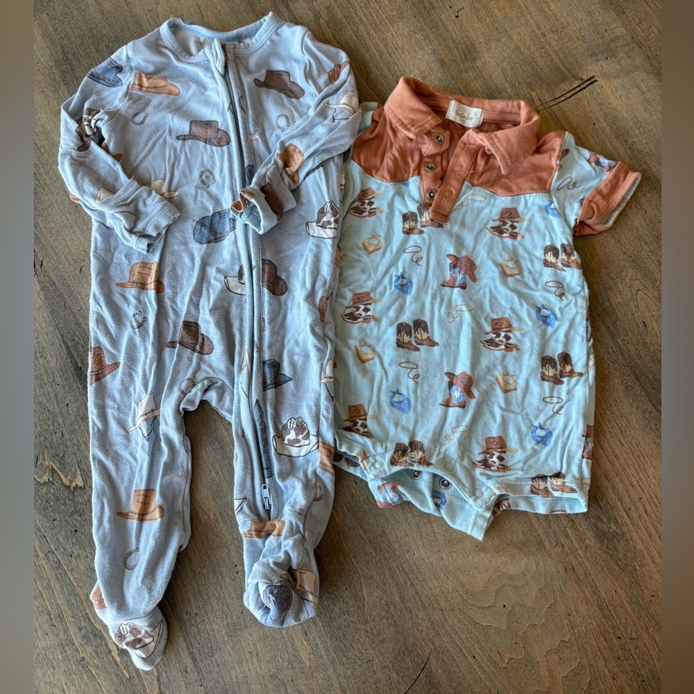 Tullabee cowboy onesie bundle 🤠